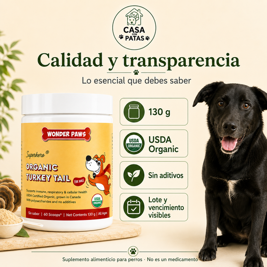 Wonder Paws Vitalidad, 130gr hasta 60 servicios