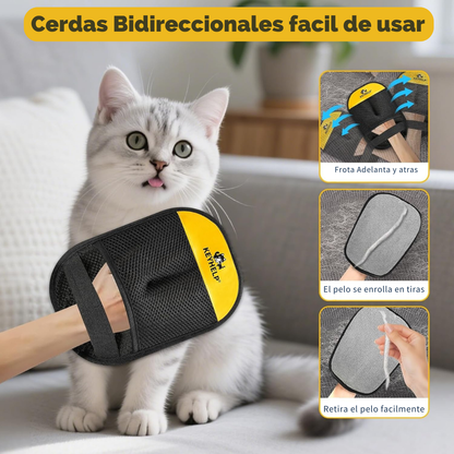 🐾 Guante Quitapelos para mascotas